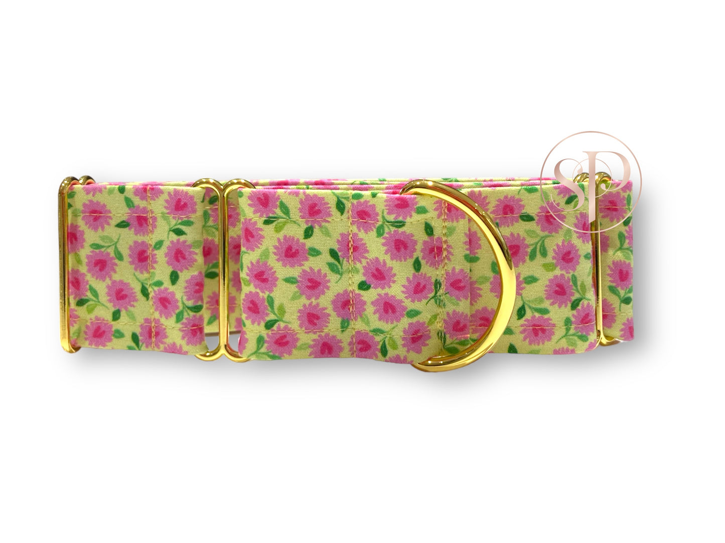 Magical Meadows Florals Martingale Dog Collar