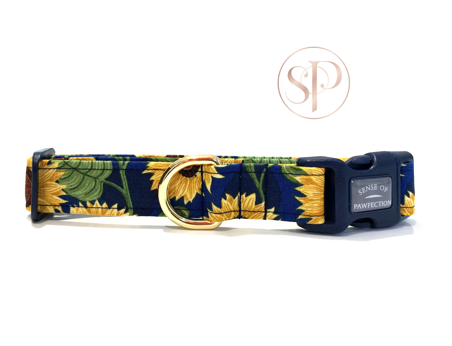 Strictly Sunflowers Dog Collar