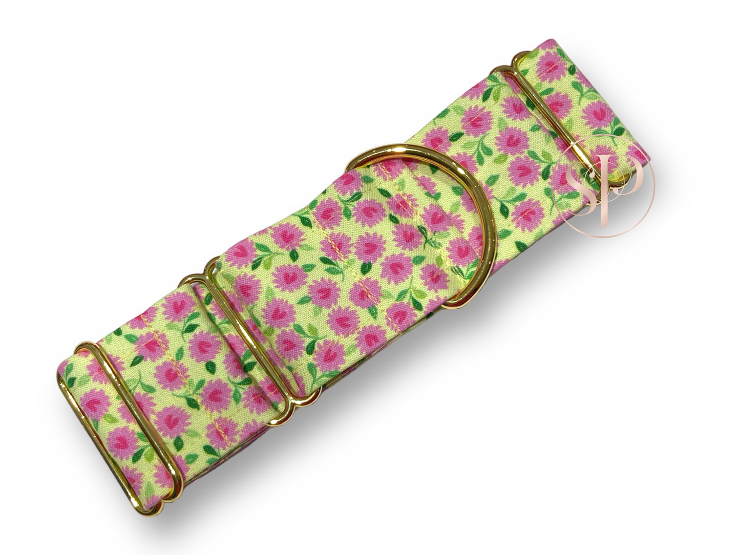 Magical Meadows Florals Martingale Dog Collar
