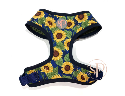 Strictly Sunflower Dog Harness