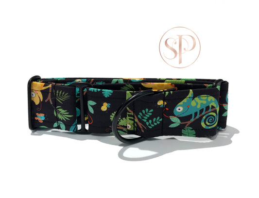 All Decked Up Chameleon Martingale Collar