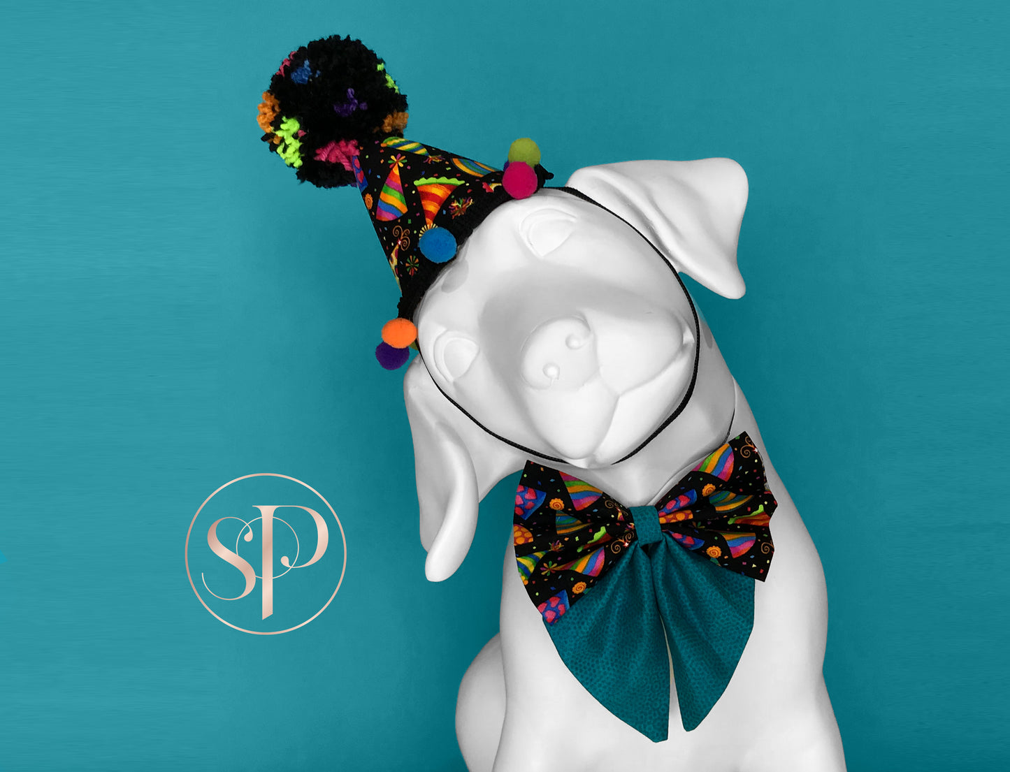 Bondi Freckles Party Hats Dog Sailor Bow