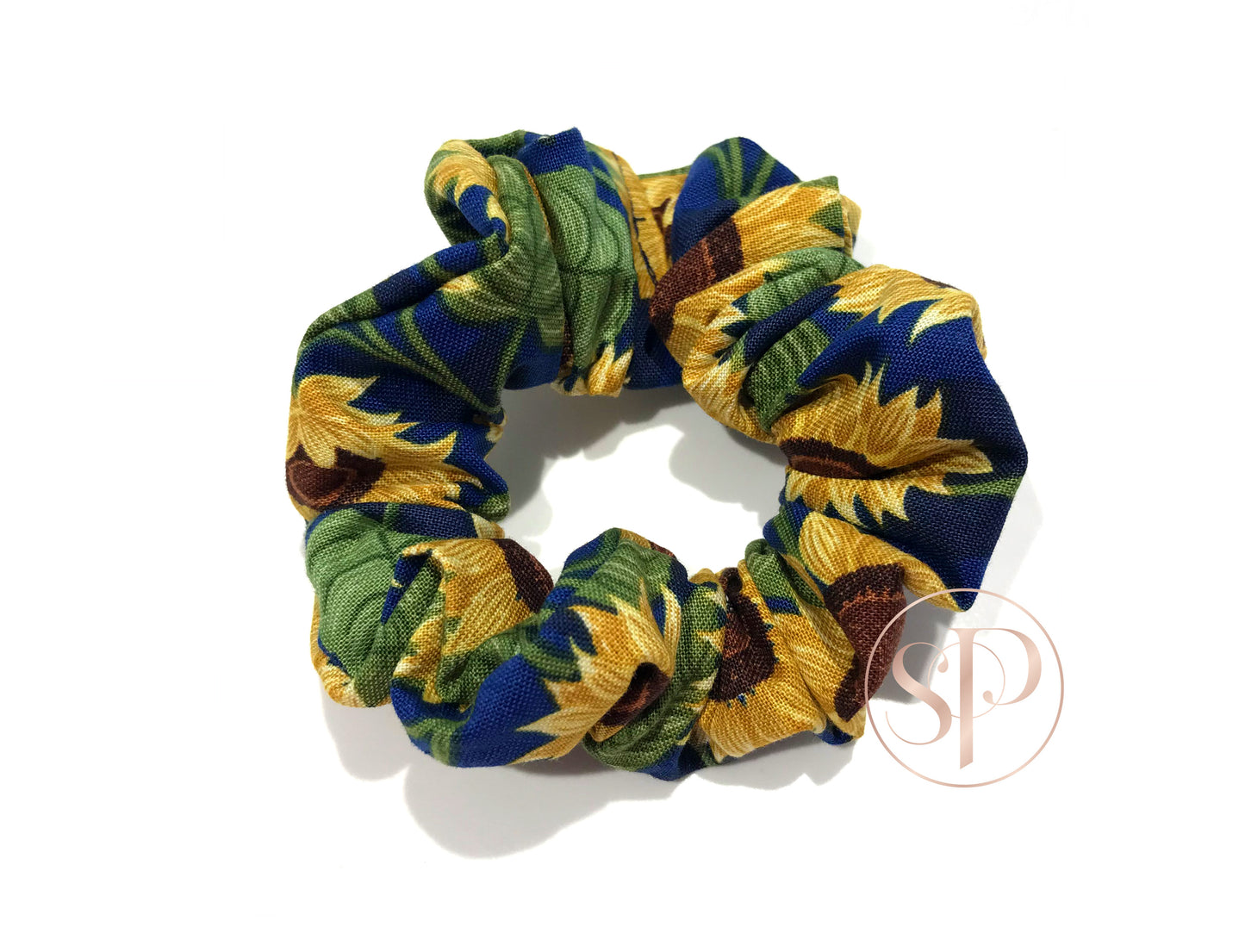 Strictly Sunflowers Hair Scrunchie