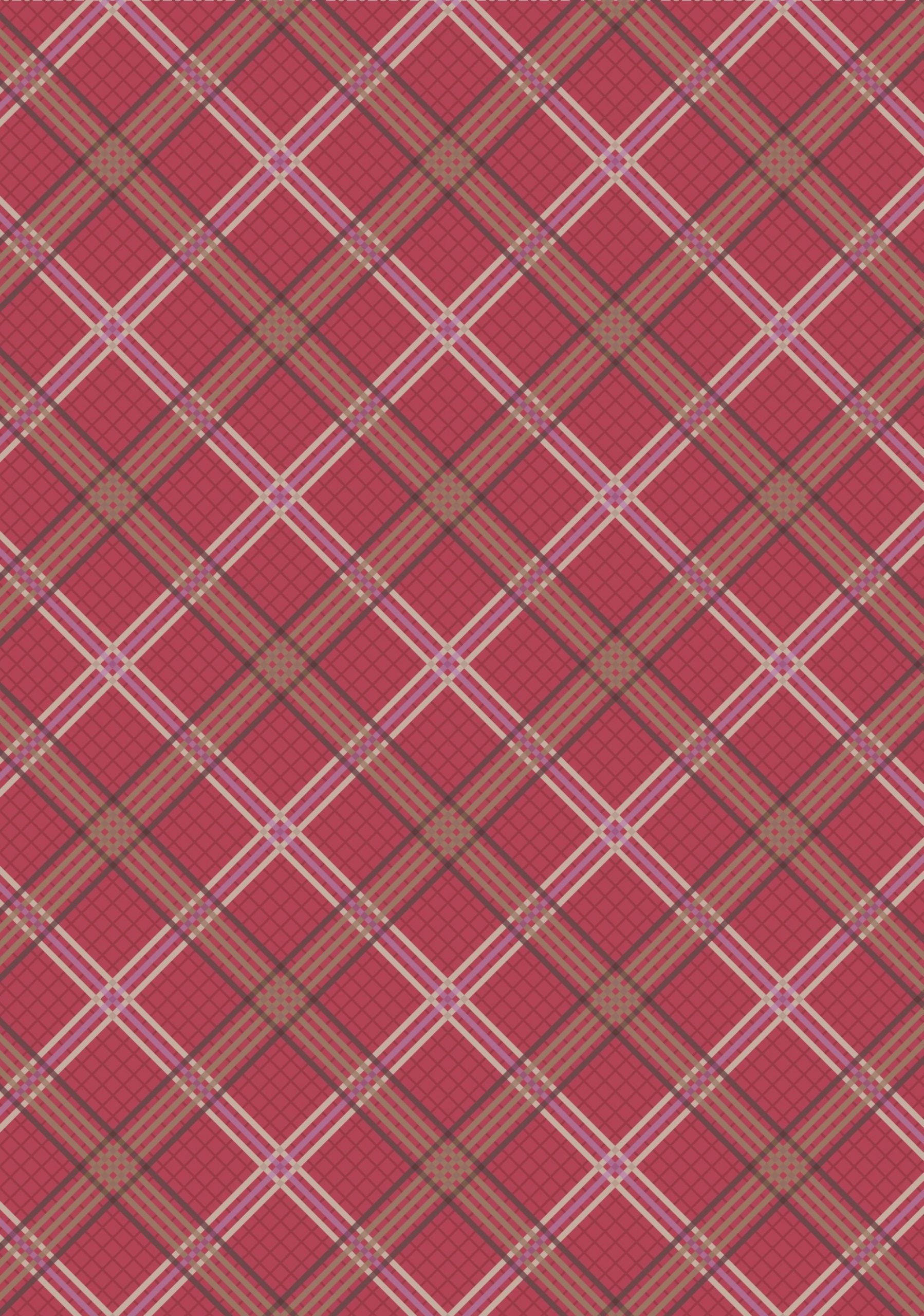 Lewis & Irene - Loch Lewis - A539.2 Loch Lewis Red Check Fabric