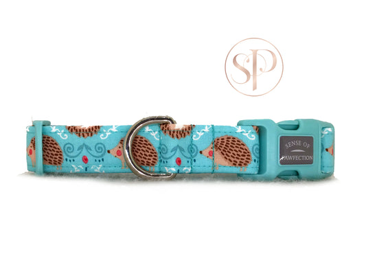 Little Prickles in Mint Dog Collar