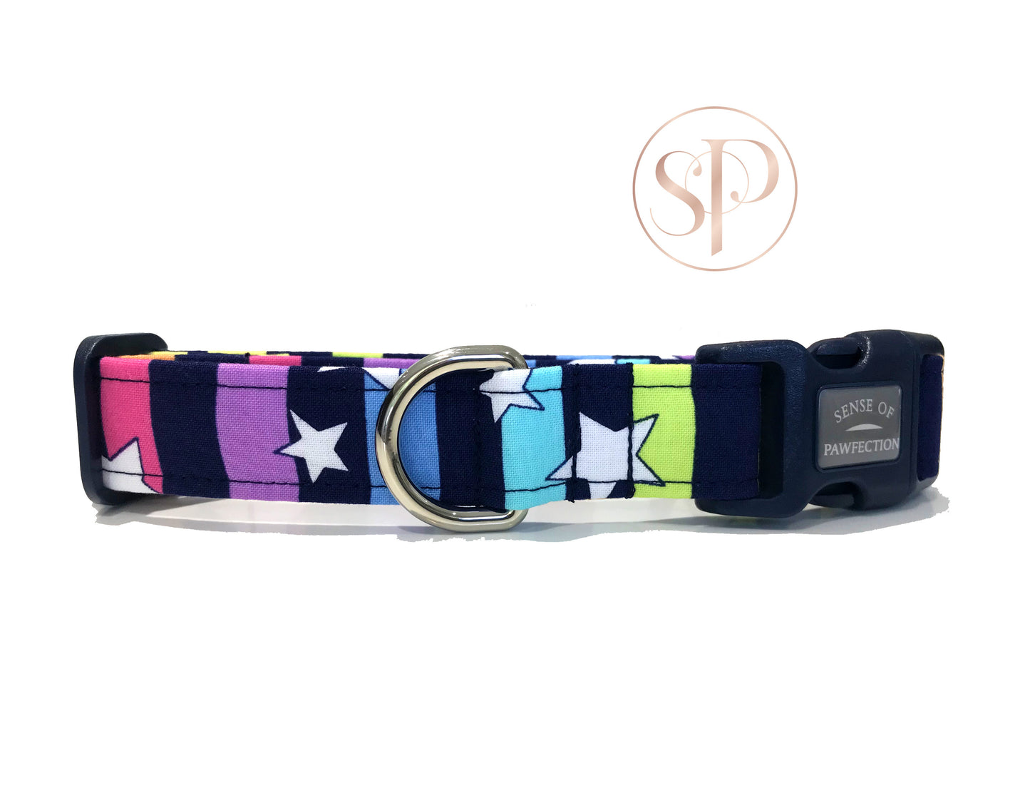 Scoop There It Is - Stars & Stripes Dog Collar