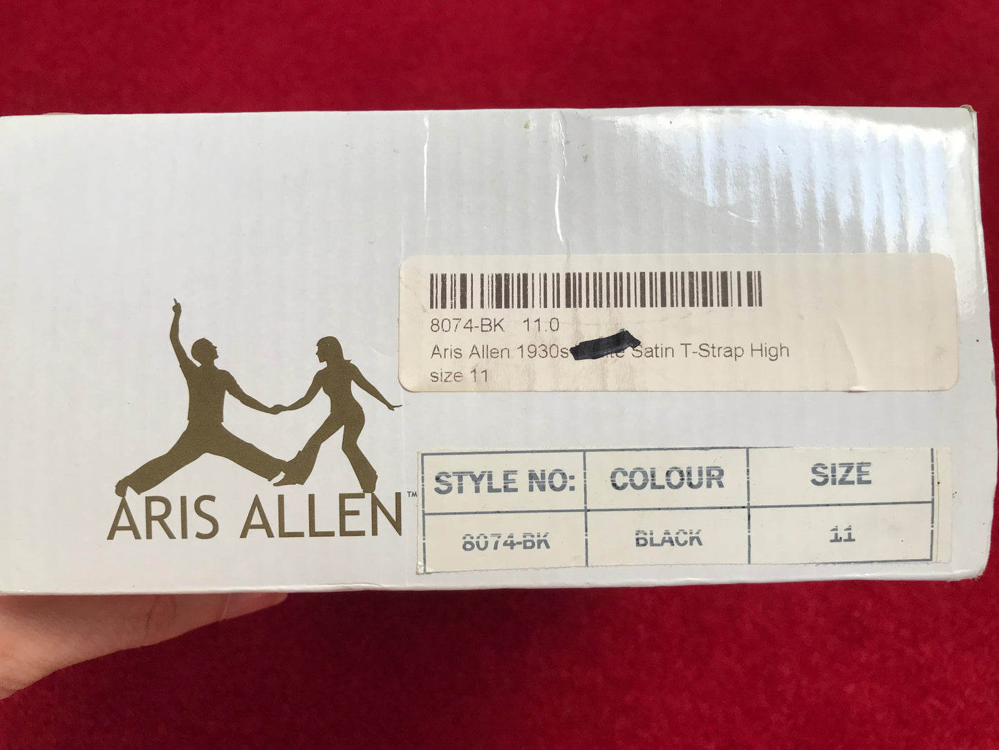 Black & Lime Aris Allen Dance Shoes