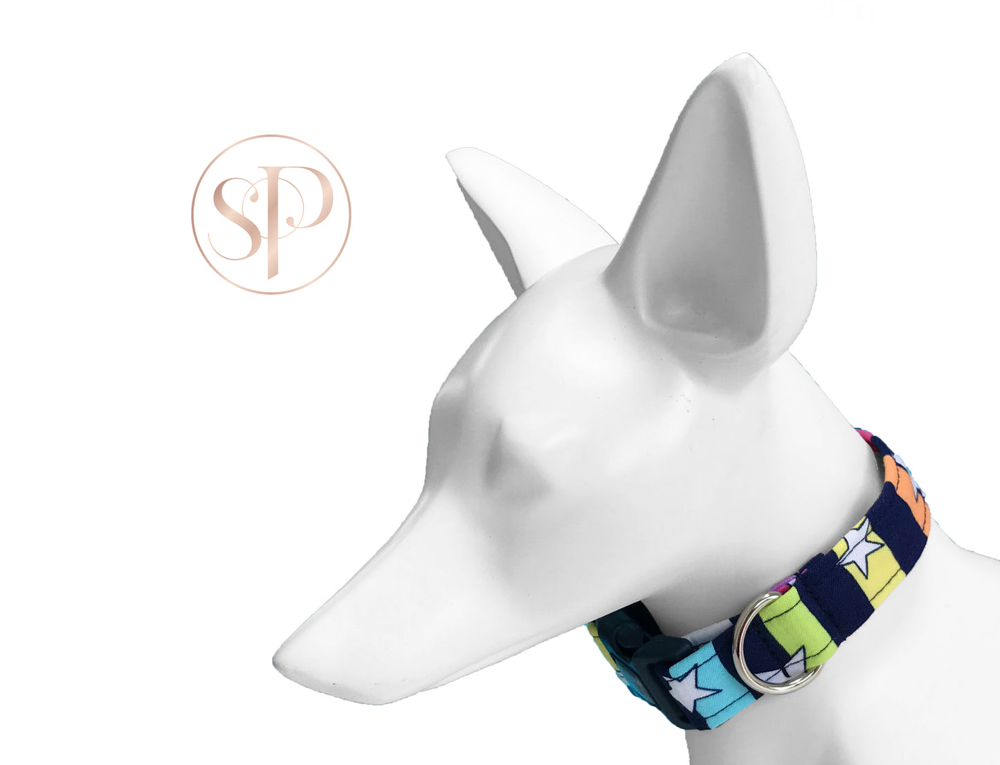 Scoop There It Is - Stars & Stripes Dog Collar