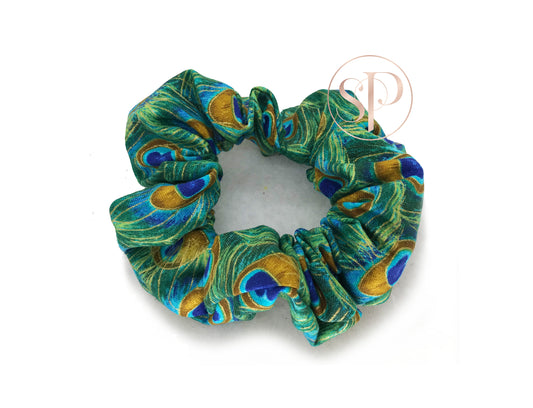Tail Feathers Hair Scrunchie
