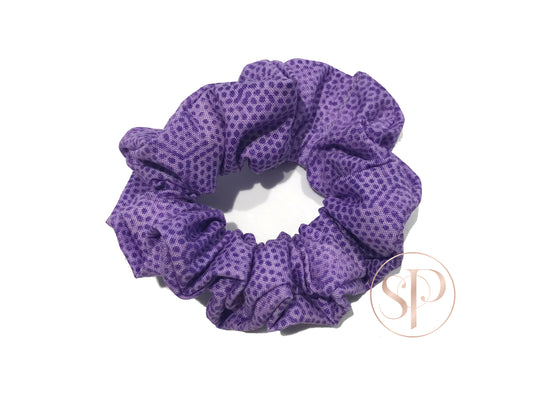 Freckles in Orchid Hair Scrunchie