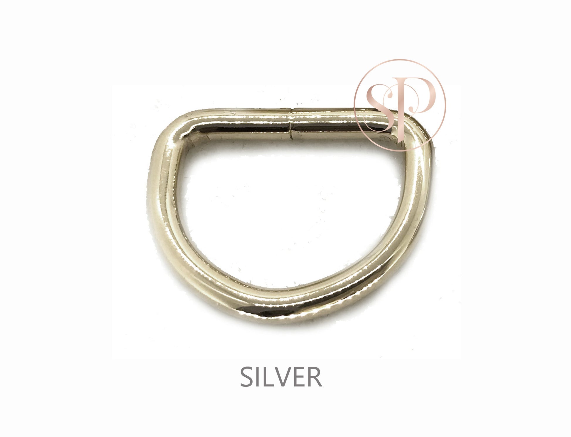 Silver d-ring