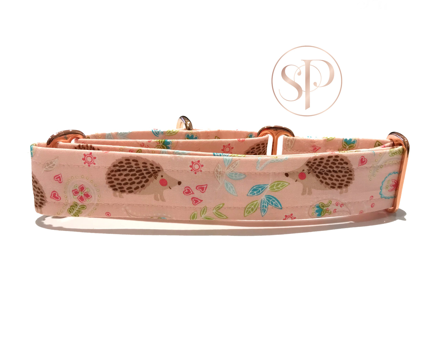 Little Prickles in Blush Martingale Collar