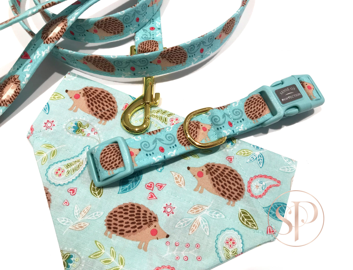 Little Prickles in Mint Dog Lead